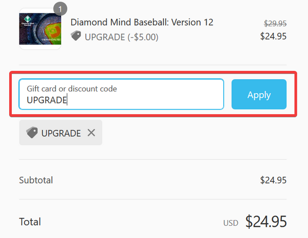 Diamond Mind Baseball: Version 12